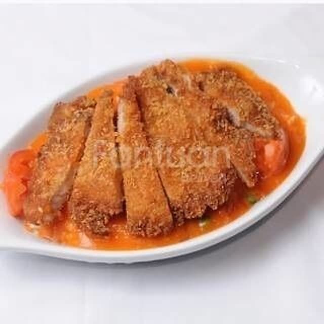 Baked Pork Chop on Rice — 焗豬扒飯